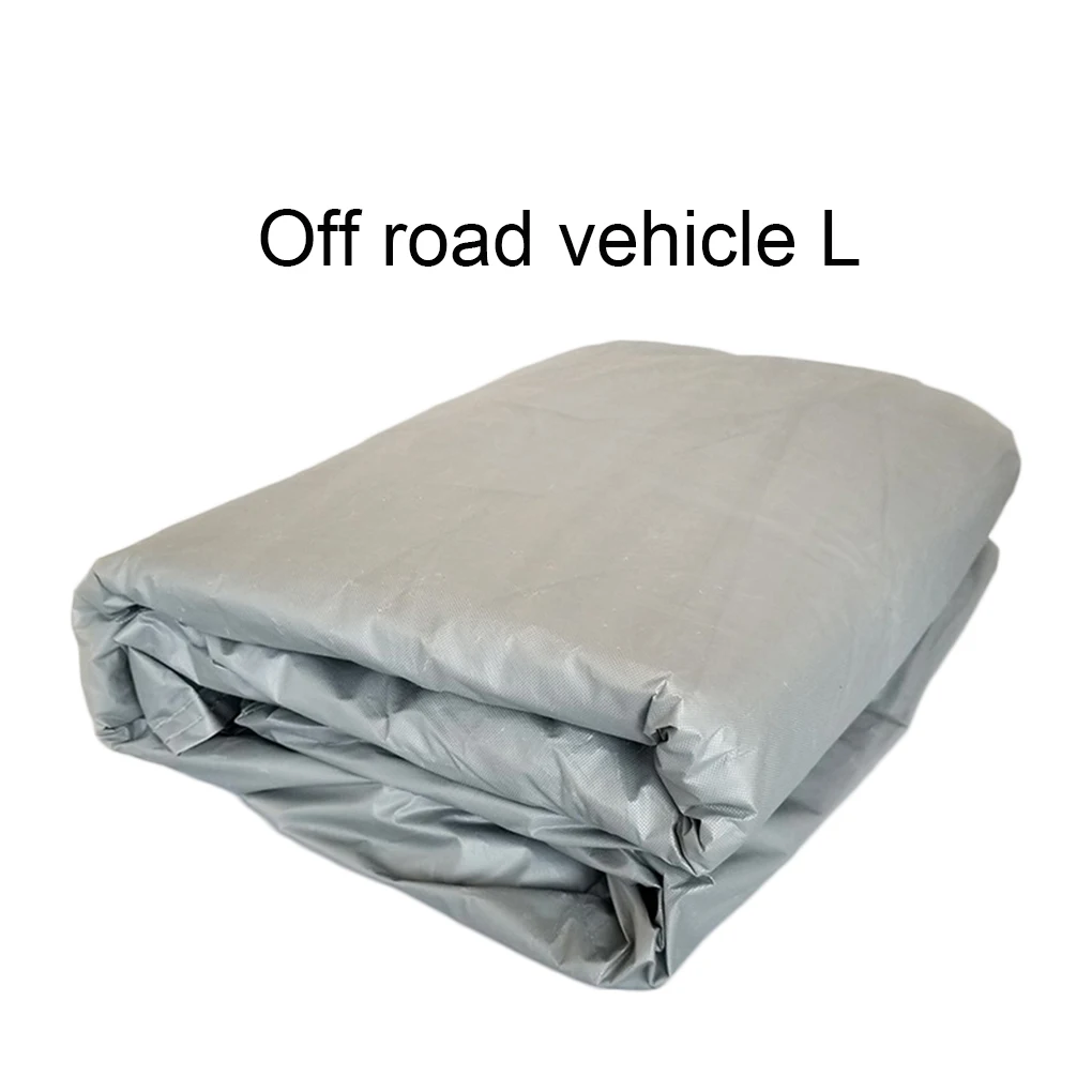 off road vehicle L Покрытие автомобиля полный открытый солнцезащитный крем тепловой защиты пылезащитный Дождь Снег анти-УФ устойчивый к царапинам костюм - Название цвета: off road vehicle L
