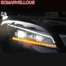 Наружные Drl Luces Assessoires Neblineros Led Para Авто Cob дневные ходовые фары автомобильные фары в сборе 08 для Honda Accord