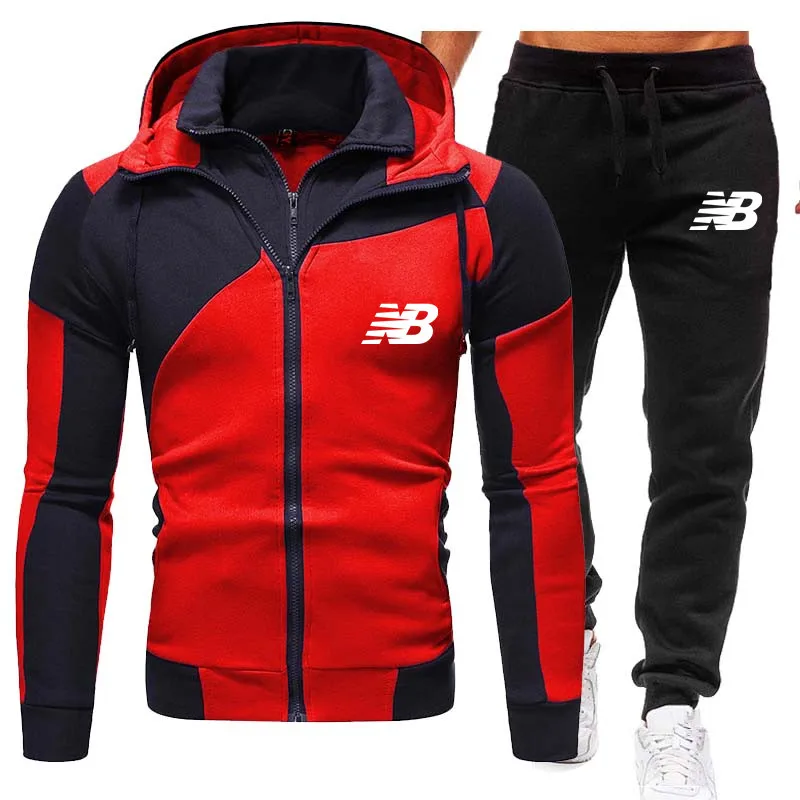 2 Pieces Sets Tracksuit Men Hooded Sweatshirt+pants Pullover Hoodie Sportwear Suit Ropa Hombre Casual Men Clothes Size S-4XL