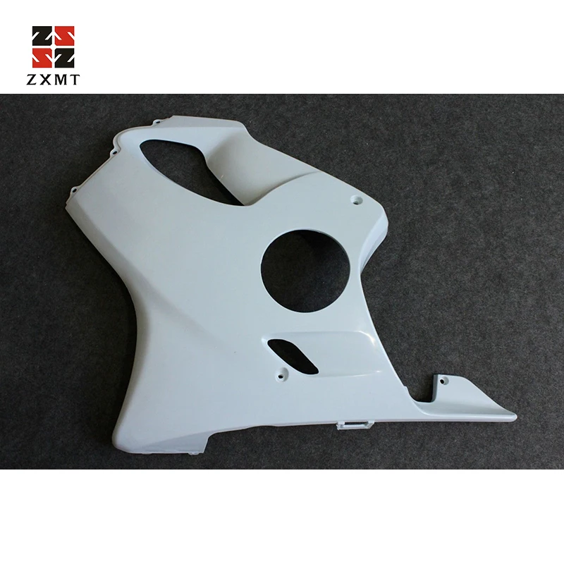ZXMT мотоцикл обтекатель кузова комплект для HONDA CBR600 F4I 2001-2003 Withe Неокрашенный ABS литья под давлением УФ-светильник отверждения краски