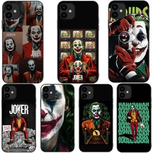 Фильм ужасов Хоакин Феникс Джокер надевается на счастливое лицо мягкий чехол для iPhone 11 Pro Max чехол с клоуном для iPhone XR XS Max 7 8