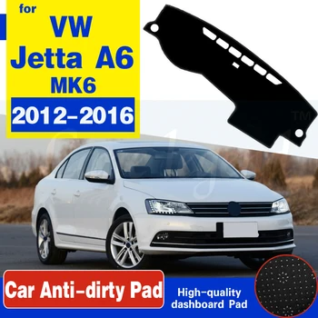 

For Volkswagen VW Jetta 6 A6 MK6 2012~2018 5C6 Anti-Slip Mat Dashboard Cover Pad Sunshade Dashmat Car Accessories 2013 2014 2015