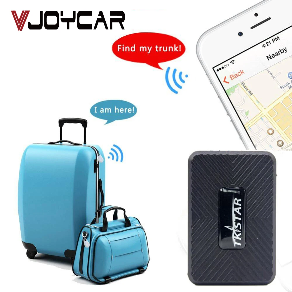Mini TK913 1500 mAh Portable GPS Tracker for Vehicles with Magnet for Locating Luggage GPS Wallet GPS Tracker Long Standby Time Free Application 