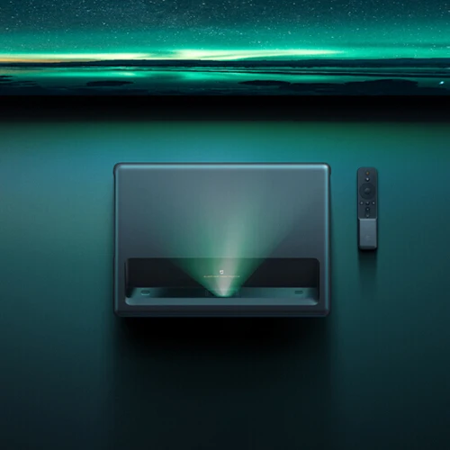 Xiaomi Mijia 3D 4K лазерный проектор для домашнего кинотеатра проекция ТВ Full HD 1500ANSI Android 6,0 5000 люмен HDR tv Bluetooth WiFi