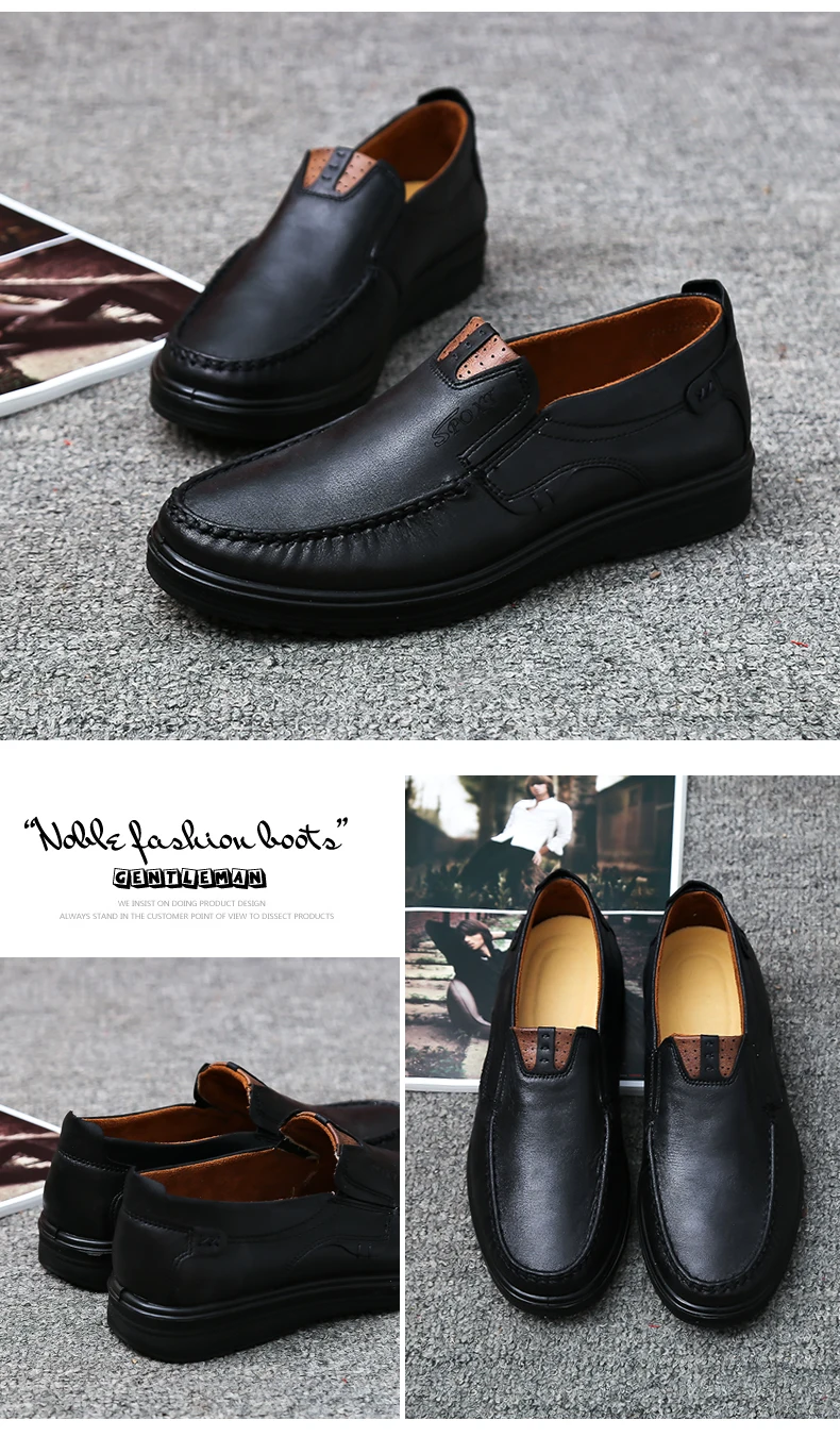 ZUNYU/Новая брендовая мужская повседневная обувь высокого качества, размеры 38-47 модные кожаные мужские летние туфли на плоской подошве, Прямая поставка