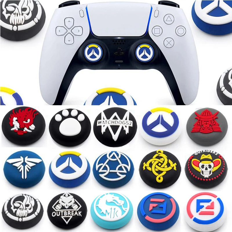 Силиконовый чехол для джойстика Overwatch контроллера Sony Dualshock 5/4/3 PS5 PS4 PS3 Xbox 360 Switch Pro |