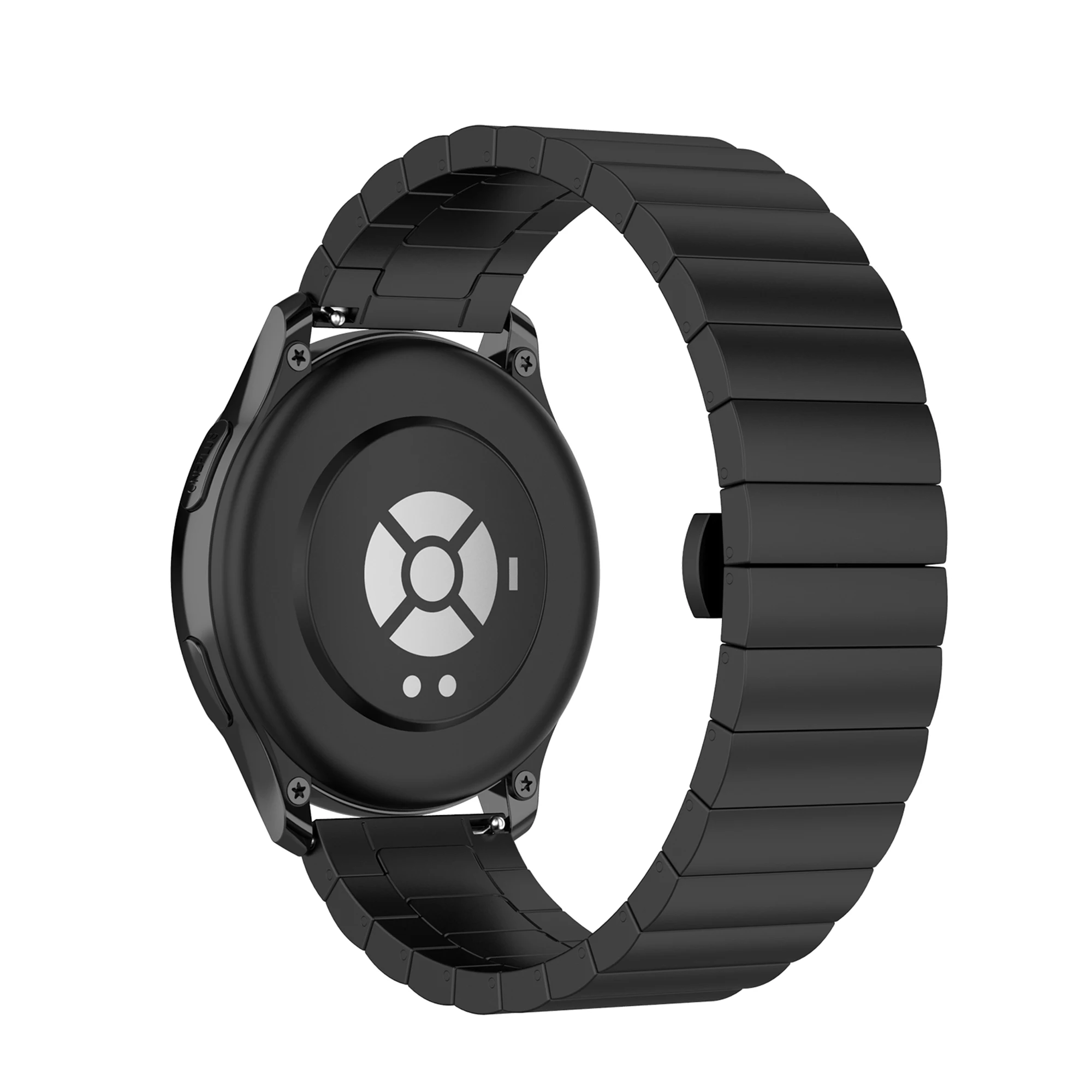 Metal strap for Samsung Galaxy watch4/Huawei watch 3/Amazfit GTR stainless steel butterfly buckle strap for Huawei GT2 22mm 20mm