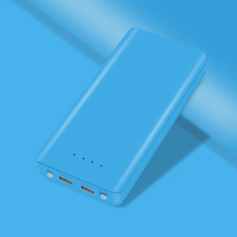 20000 мАч, 2 usb порта, внешний аккумулятор, чехол, 8*18650, зарядное устройство, коробка, светодиодный светильник, зарядка, дисплей, светильник, корпус батареи