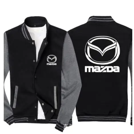 Бейсбольная куртка, уникальная для MAZDA, с принтом, мужская куртка, приталенная, флисовая, спортивные костюмы, мужские, Masculino H - Цвет: 1