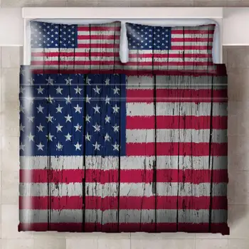 

USA UK Country Flag 3Pcs/Set Bedding Set Sheet Children Room Bed Sheet Pillow case Bedding Set