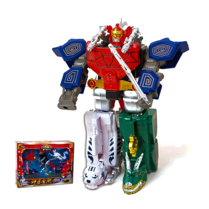 Динозавр рейнджеры Megazords морфер в сборе динозавры фигурка игрушки робот