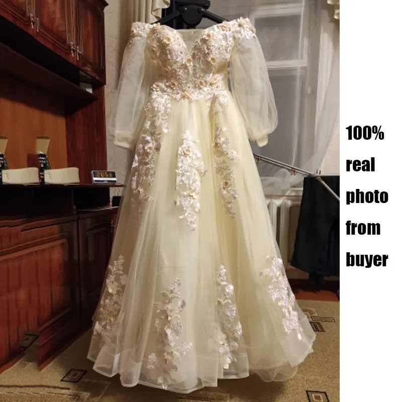 Quinceanera Dress New Gryffon Party Dress Half Sleeve Off The Shoulder Ball Gown Elegant Floral Print Vestidos Gown