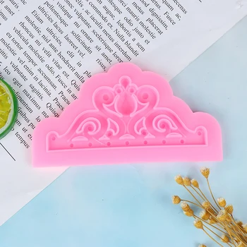 

Larger Size Crown Shapes Silicone Mould Fondant Cake Decorating Tools Party Kitchen Bakeware Cake Mold Decoration