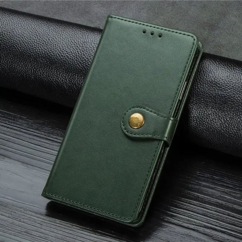 Чехол для huawei Honor 9X крышка глобальной версии Флип Бумажник из искусственной кожи высокое качество Fundas чехол для Honor 9X9 X чехол для телефона - Цвет: Green