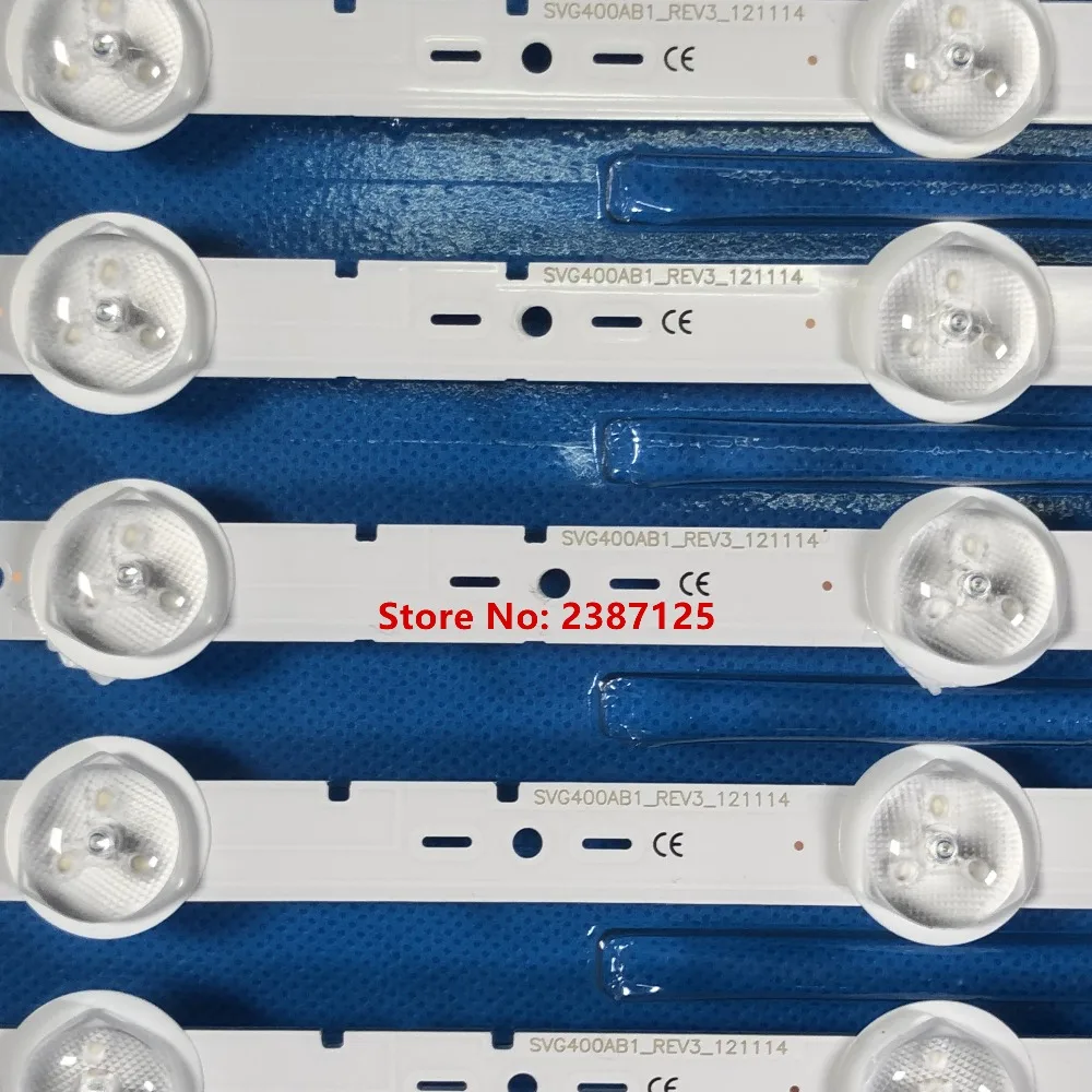 10Pieces 395mm LED Ʈ  Ʈ 5leds SVG400A81 40 KLV-40R476A ny 40 ġ TV REV3 121114 S400H1LCD-1 KLV-40R470A