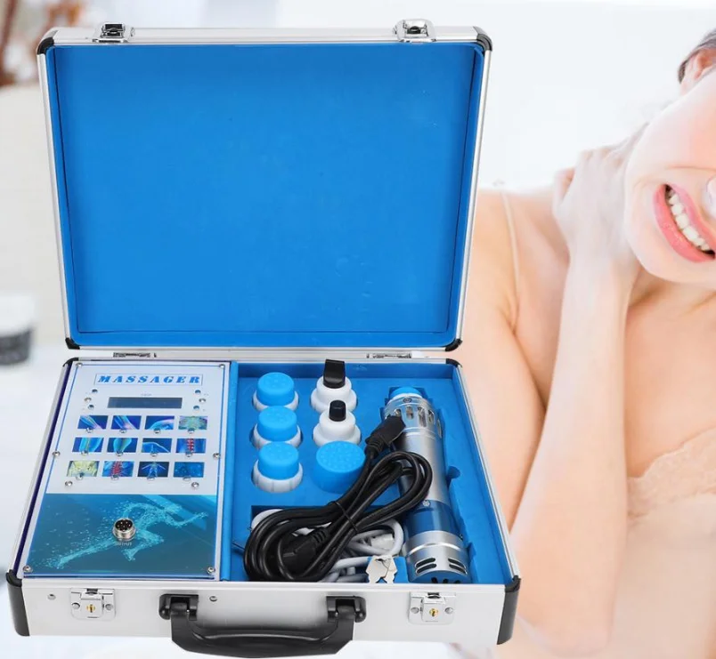 Мини ударная волновая терапия машина с 7 бар насос импортируется из Германии для лечения боли ED лечения