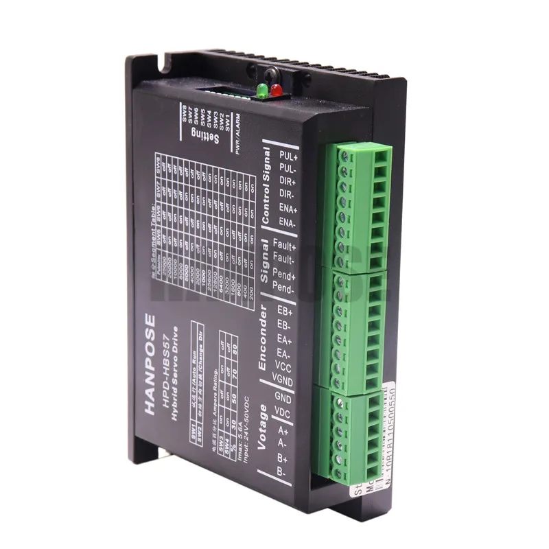 HBS57 драйвер контроллера 20-50V Шаг сервопривода драйвер для NEMA17 23 CNC Гибридный мотор сервопривода