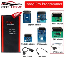 V80 Iprog+ Iprog Pro программист поддержка IMMO+ коррекция пробега+ сброс подушки безопасности до года Замена Carprog digiprog 3