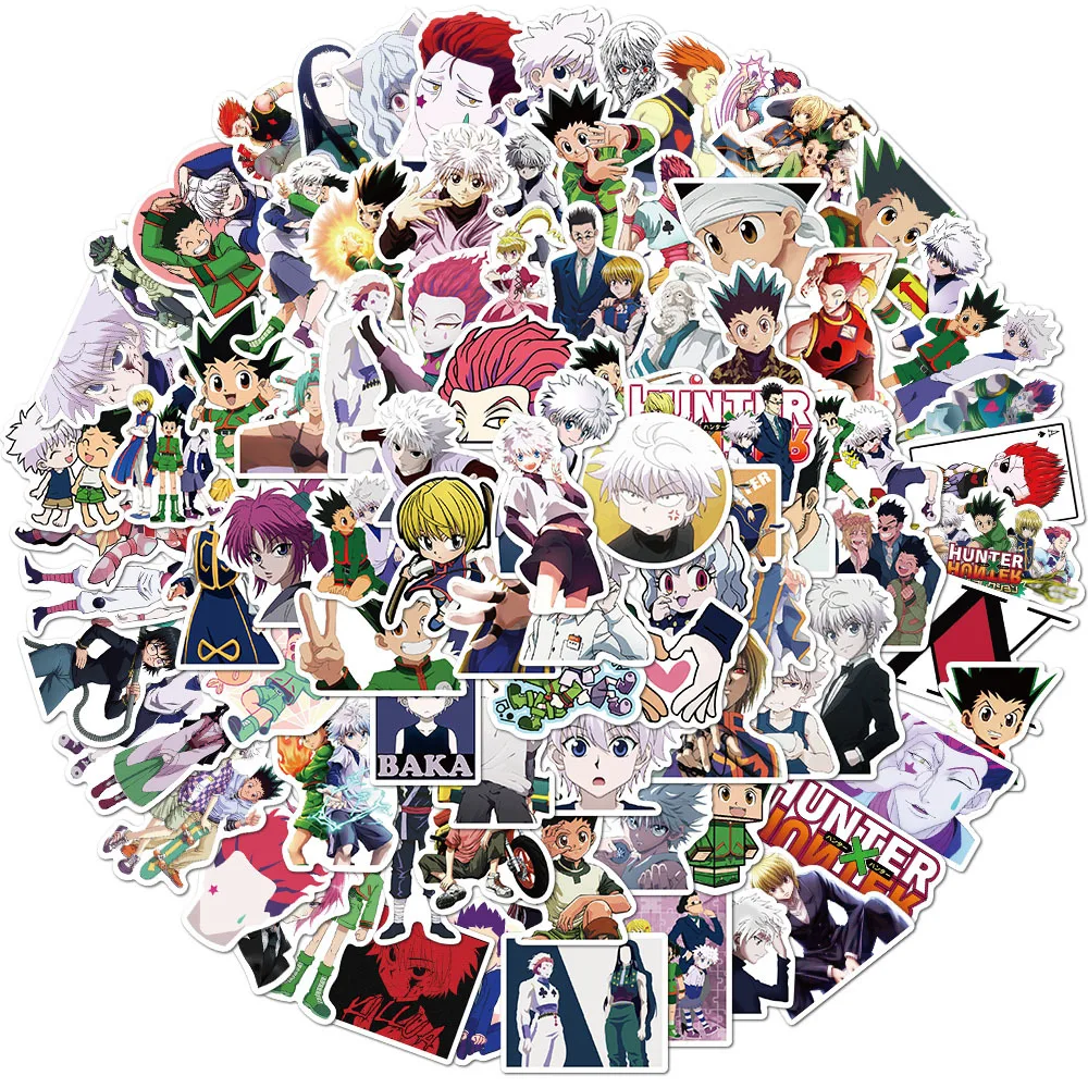 HUNTERxHUNTER Comic Japanese Anime Stickers GON FREECSS Killua Zoldyck DIY  Scrapbooking Dary Planner Journal Stationery Sticker