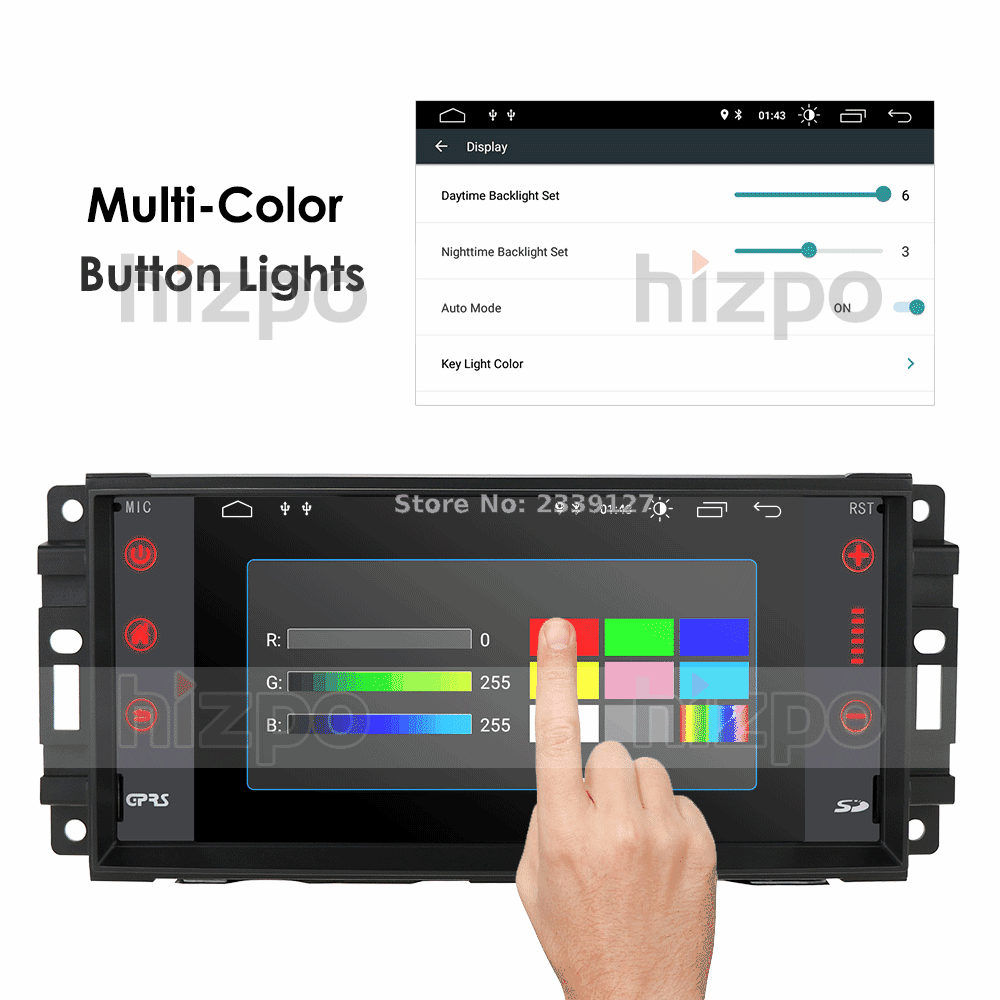 Android 10,0 Автомобильный gps для Dodge Ram Challenger Jeep Wrangler JK головное устройство один Din " ips сенсорный экран Indash радио приемник Navi