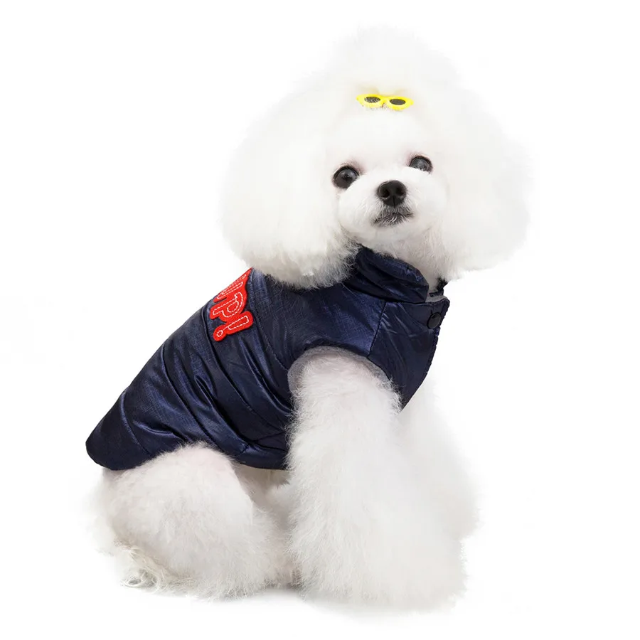 Домашняя собачья жилетка, одежда, зимняя куртка для собак, толстая хлопковая кошка, щенок, жакеты для собак, куртки для холодной погоды, зимняя стеганая Одежда для собак