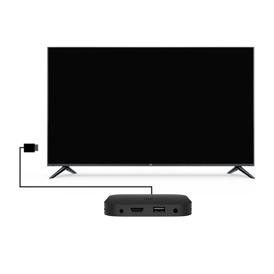 ТВ приставка Xiaomi Mi TV Box S глобальная версия 4K Ultra HD Android 9 0 HDR 2G 8G WiFi Google Cast Netflix Smart 4
