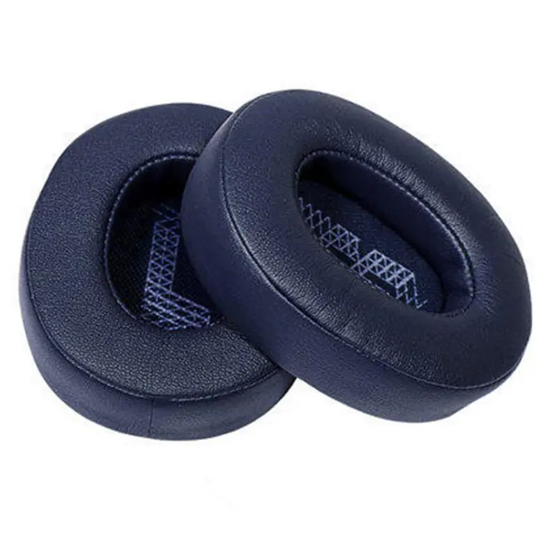 2PCS Replacement Leather Earpads Ear Cushions Cover Cup for J BL Live 500BTNC Wireless Over Ear Headphones