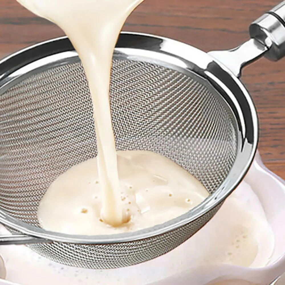 10 см кухонные инструменты для дома HotPot соевый сок фильтр для молока из нержавеющей стали дуршлаг принадлежности для приготовления пищи