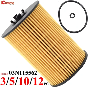 

Oil Filter For Audi A3 A5 Q3 TT Seat Ateca Leon SC Toledo Skoda Octavia Superb VW CC Golf Jetta Passat Scirocco Transporter TDI