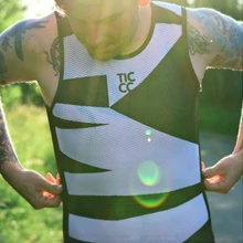 Мужская быстросохнущая сетка велосипед жилет Летний без рукавов жилет дышащий жилет для велоспорта