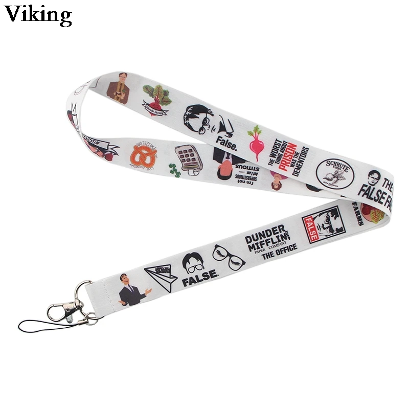 

The Office TV Show Lanyards For Keys ID Card Phone Neck Strap Keychains USB badge Holder Phone Hang Rope Lanyard G0249