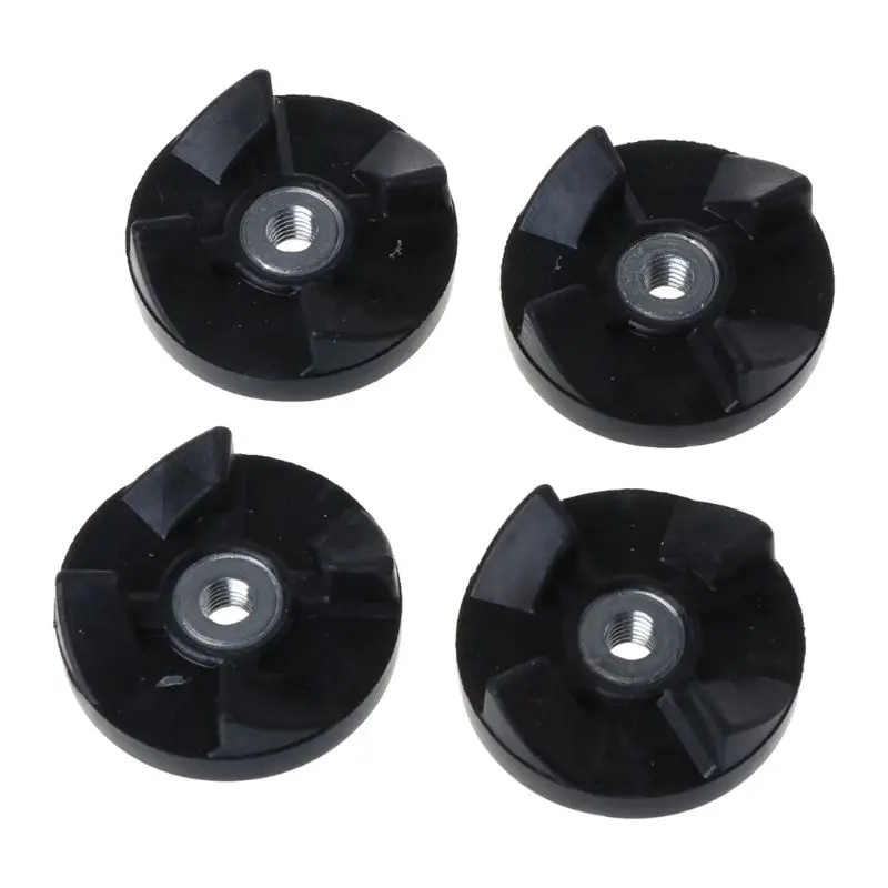 6pcs Replacement 2 Plastic Gear Base 4 Rubber Gear For Magic Bullet Spare Parts Mar28