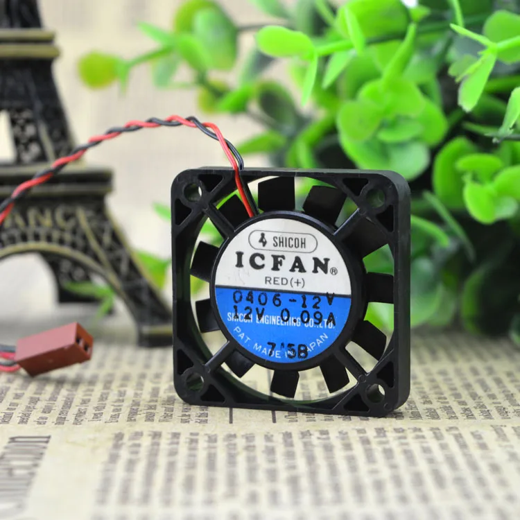 Доставка Icfan S0406-12V 12V 0.09a 4 см 4006 железный лист высокая термостойкость вентилятор |