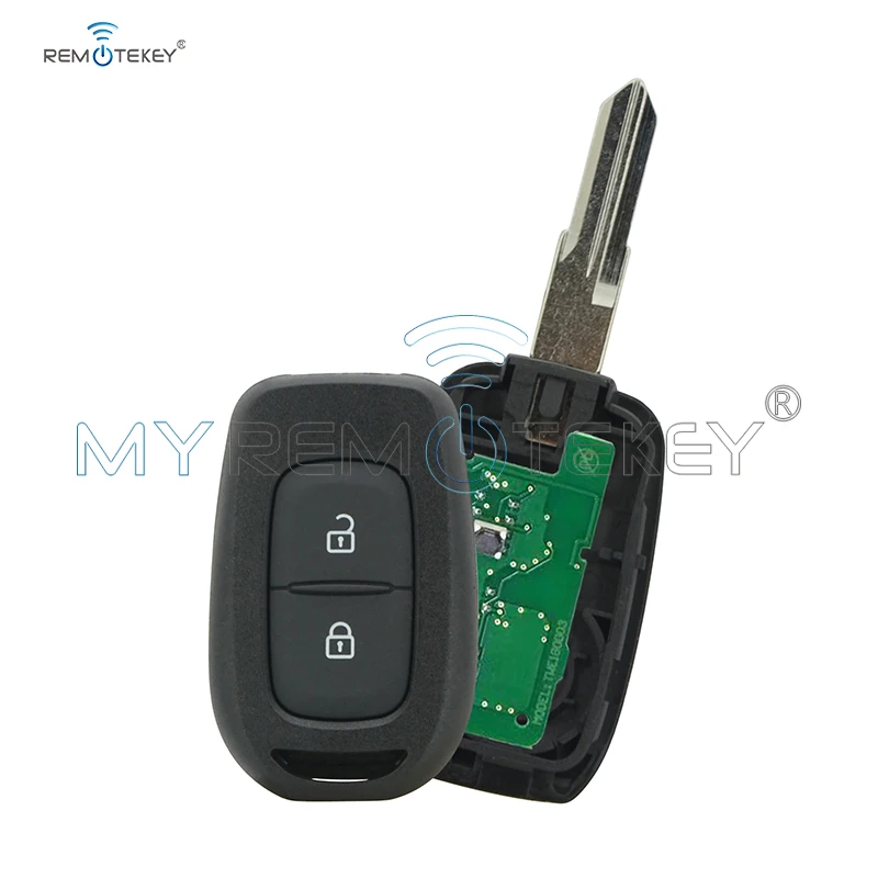 Remtekey FSK модель 2 кнопки 433 МГц для Renault Duster Kwid Sandero Logan AES-4A чип-ключ для автомобиля 2013