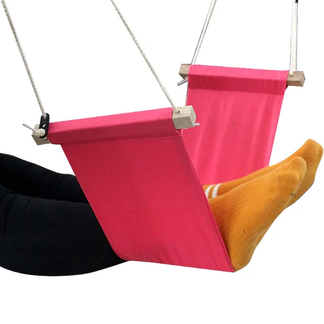 Feitel стол ноги гамак для ног стул Уход Инструмент для ног гамак для отдыха на открытом воздухе кроватка портативный Офисный гамак для ног Мини-подставка для ног - Цвет: A02