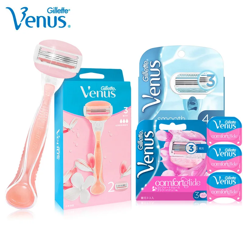 Venus Razor Women 3 Layers Shaving Blades Body Hair Removal AliExpress