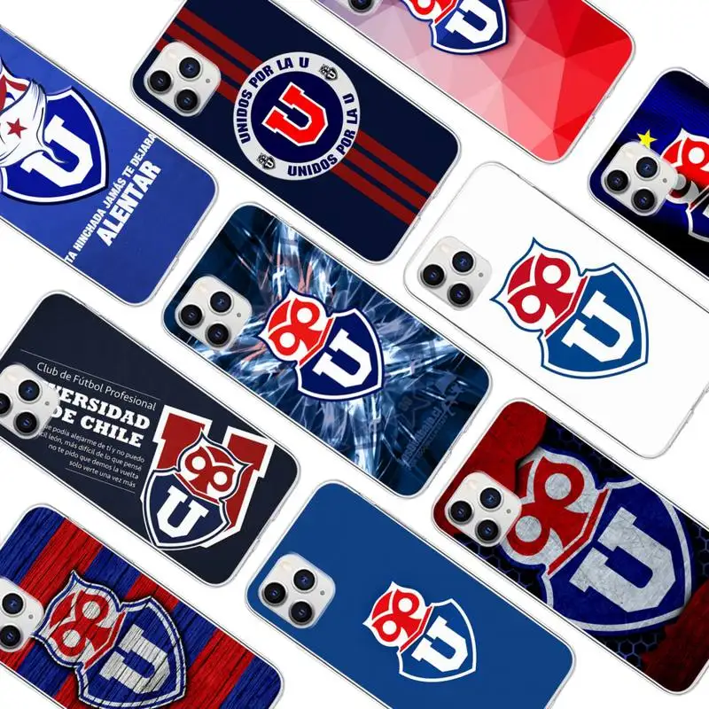 University Of Chile Fashion Logo Phone Case For Samsung A12 5G A71 4G A70 A52 A51 A40 A31 A21S A20 A50 A30 S Transparent Coque | Мобильные