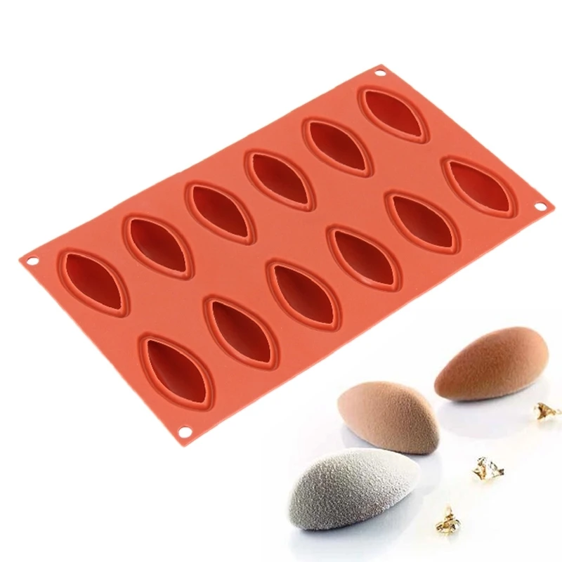 

Silicone Cake Mold Truffles Mango Shape Cake Decorating Tool For Baking Molds Bakeware For Chocolate Cakes Dessert