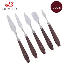 5 шт. нож для рисования Набор Живопись смешивающий скребок художественная картина маслом палитра нож лопатка Живопись Искусство рисование
