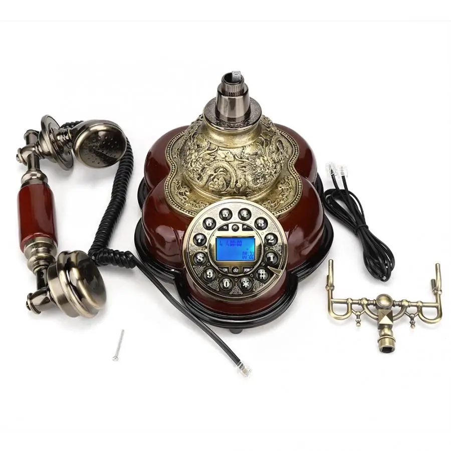 Старые телефоны в европейском стиле старинный Ретро стационарный телефон