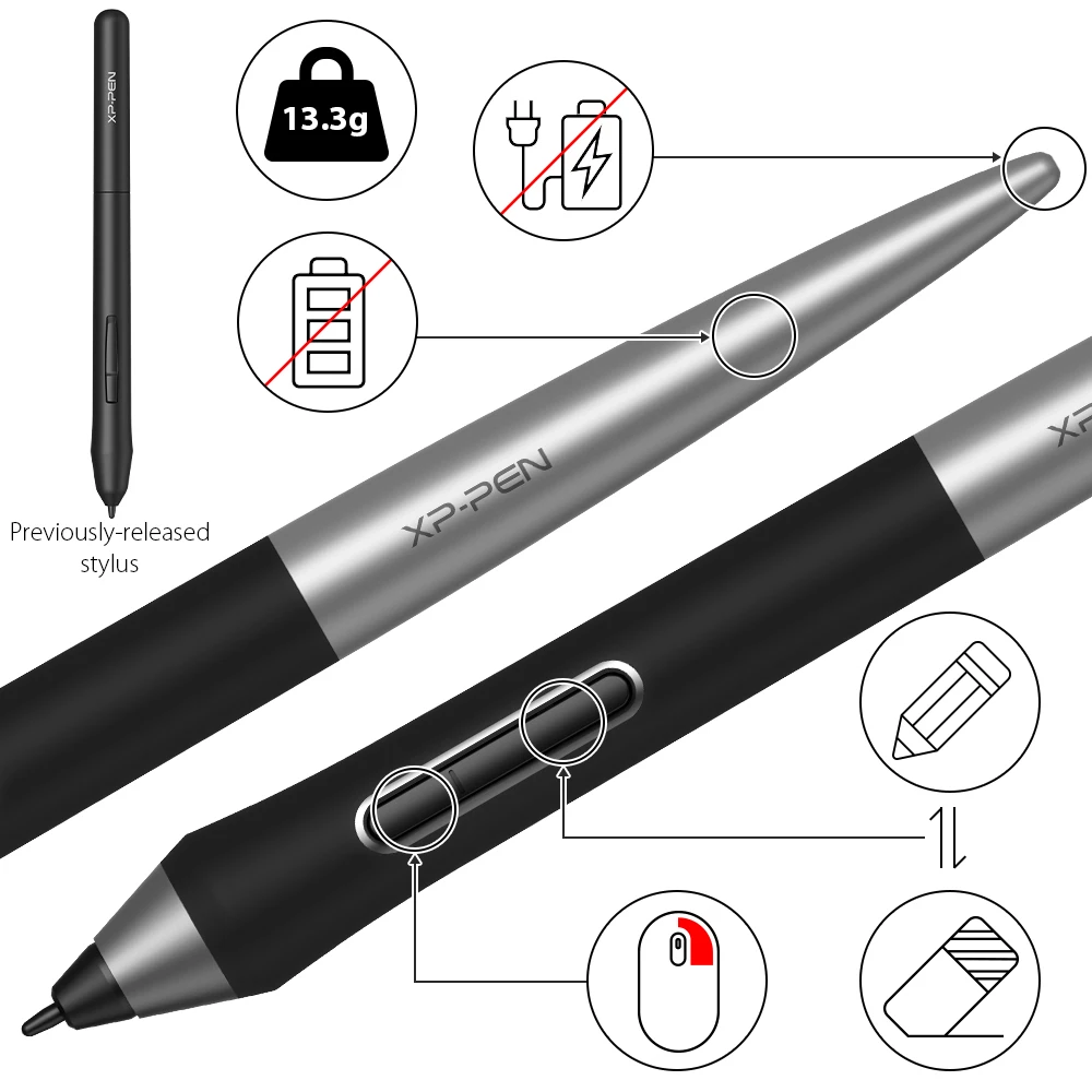 XP-Pen Deco Pro S M Drawing Tablet Graphics Tablet Animation Drawing Board With Tilt 8192 pressure For Art Online Education