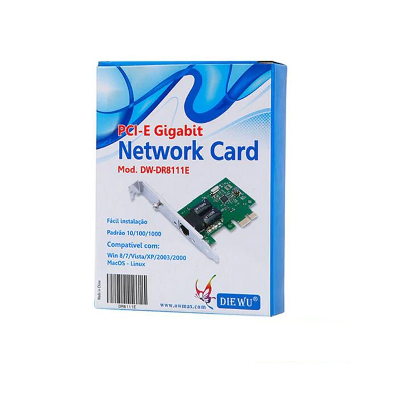 Мини PCI-E Gigabit Ethernet сетевой адаптер RTL8111E 10/100/1000 Мбит/с игровая Проводная сетевая карта для рабочего стола Прямая поставка