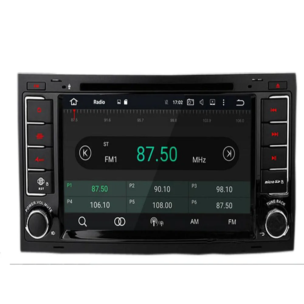 Excellent 7"HD IPS Android 9.0 Car GPS navigation for Volkswagen Touareg T5 Transporter Multivan wifi 3g bluetooth Radio stereo multimedia 2