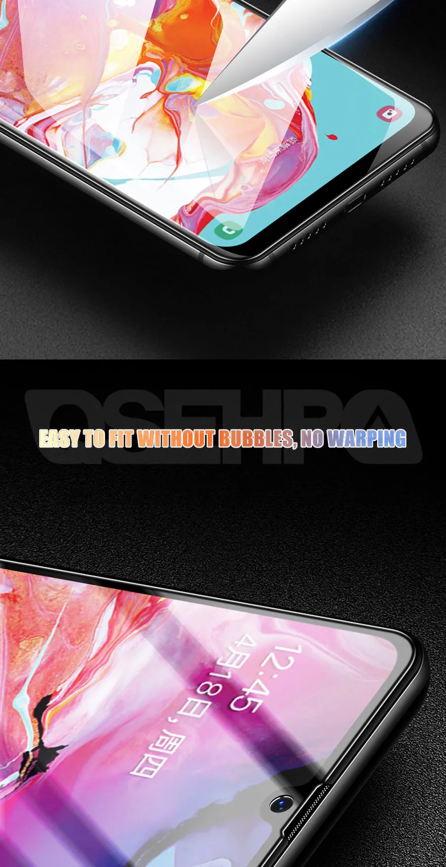 9D клей Стекло для samsung Galaxy A20e A40S A60 A70 A80 A90 защитный Стекло A10 A20 A30 A40 A50 M10 M20 M30 M40 закаленное Стекло