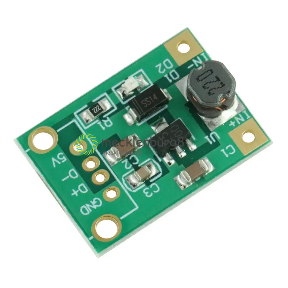 600 мА повышающий преобразователь Φ Mini Step Up Модуль питания от 1-5 в до 5 В для Arduino |