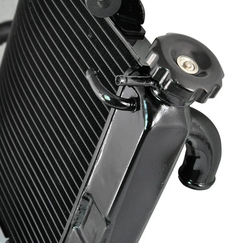 Крышка радиатора для мотоцикла LOPOR дизайн универсальный высокое качество черный