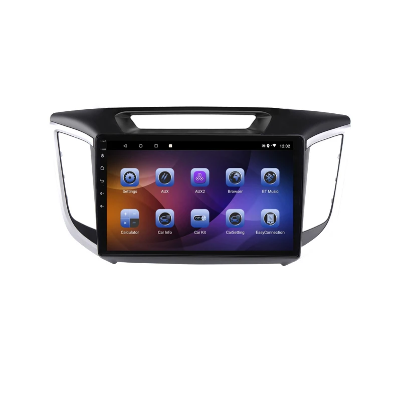 1" 4G ram 2.5D ips 8 ядерный Android 9,1 автомобильный DVD мультимедийный плеер gps для hyundai creta ix25 Радио Навигация