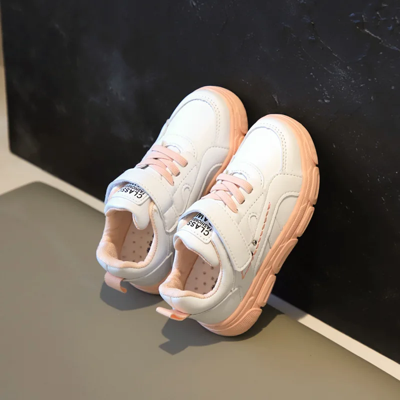 Детская обувь для мальчиков; modis tenis infantil; детские кроссовки для девочек; sapato infantil; cocuk ayakkabi chaussure enfant fille; для девочек - Цвет: Розовый
