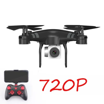 bk 720P KY101D Дрон Wifi в режиме реального времени воздушная камера Дрон батарея USB зарядка Квадрокоптер время дистанционного управления фиксированный высокоскоростной самолет - Цвет: bk 720P