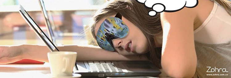 Zohra стиль милый мультфильм Плюшевый дышащий глаз патч 3D сна глаз патч тени защита глаз патч производители
